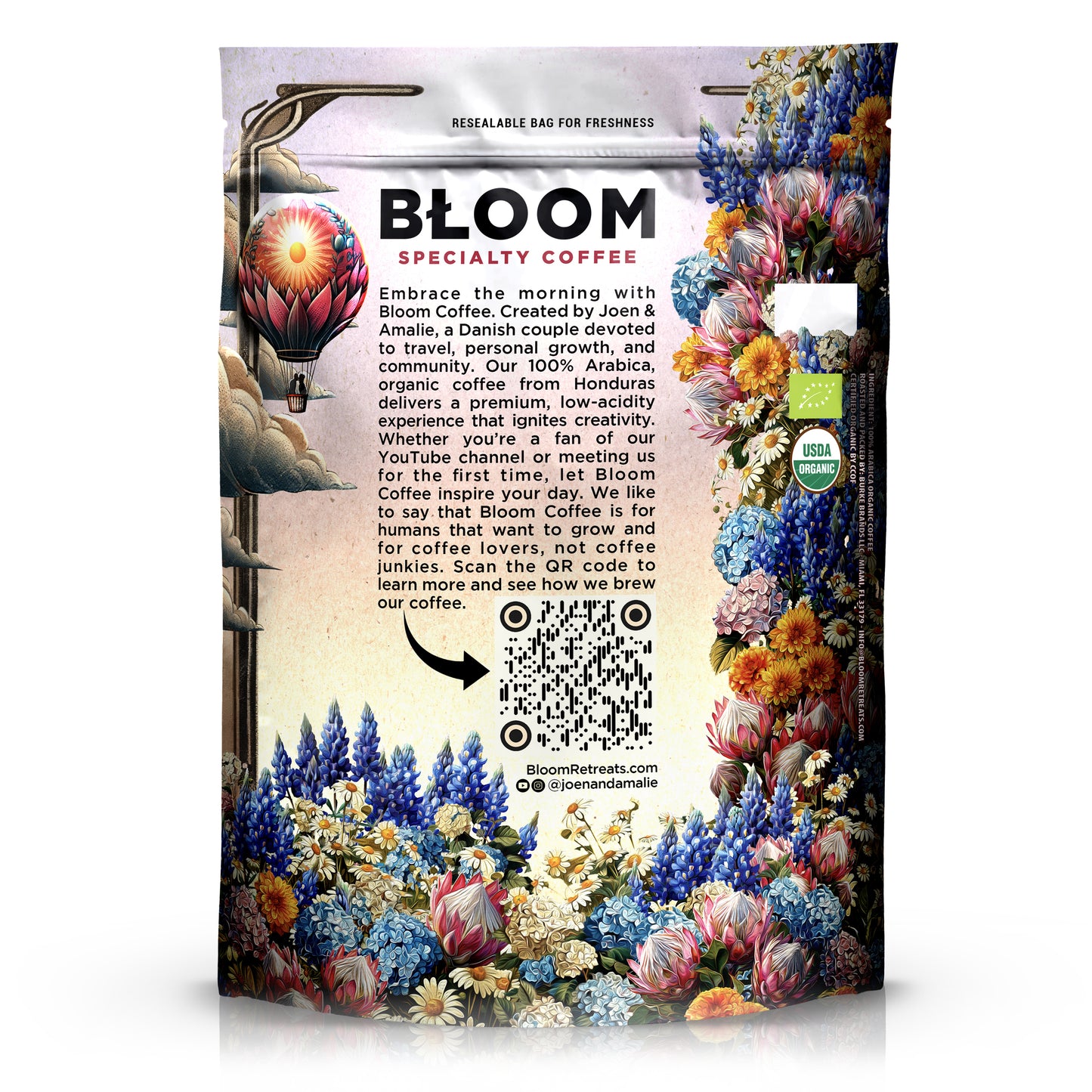 Bloom Organic Coffee hide